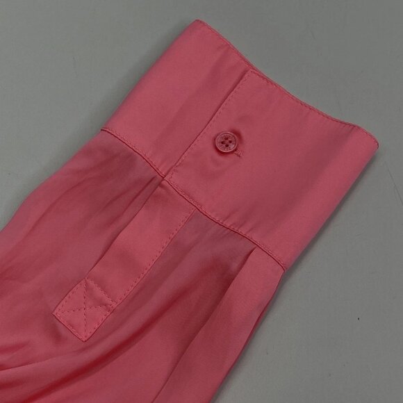 Zadig & Voltaire Women’s Tink Satin V-Neck Blouse Rubber Pink - Picture 5 of 12